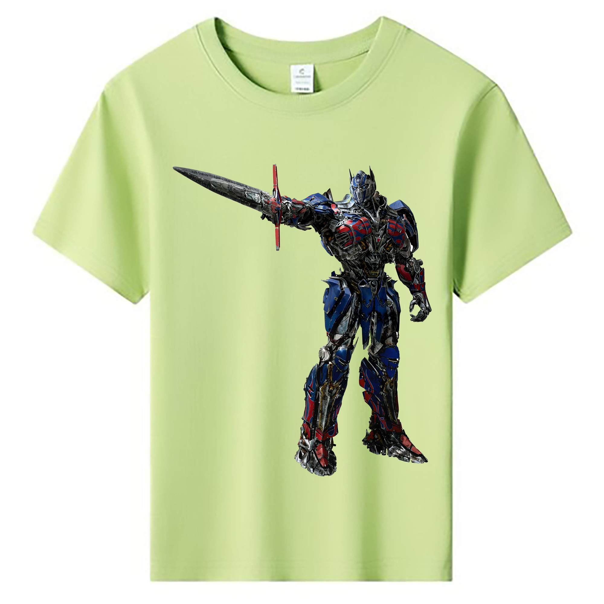 （画像用） Transformers トランスフォーマー 綿100％キッズTシャツ（フロントプリント）